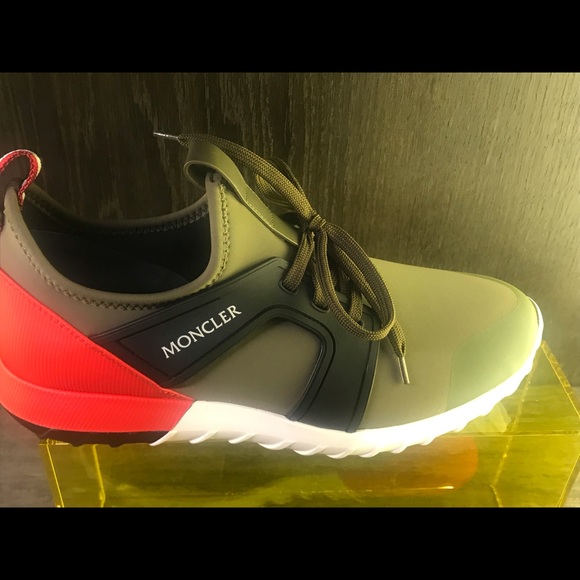 MONCLER EMILIAN SNEAKERS BRAND NEW - Picture 1 of 5